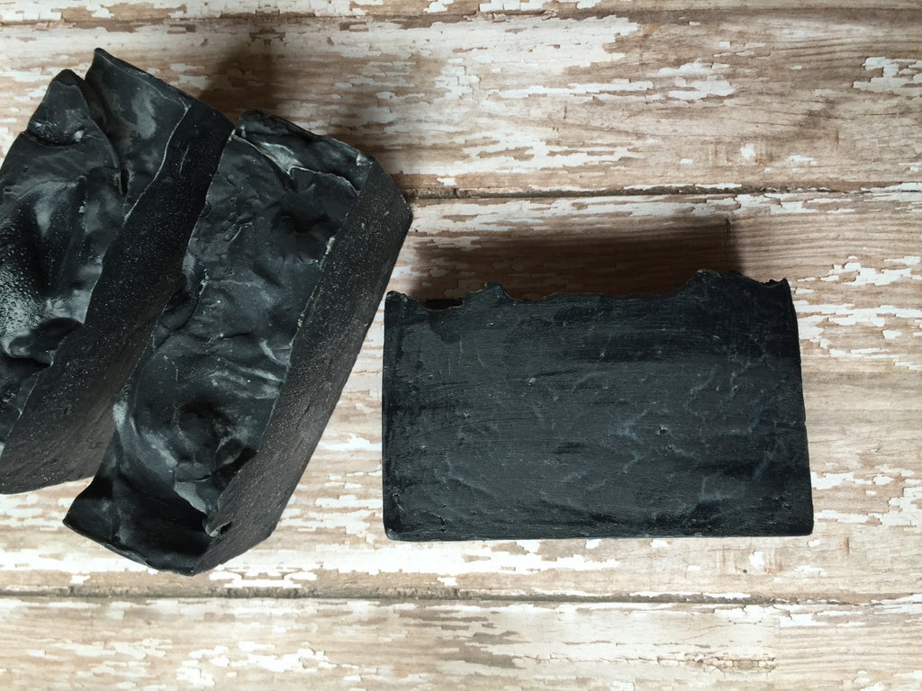 Charcoal soap bars