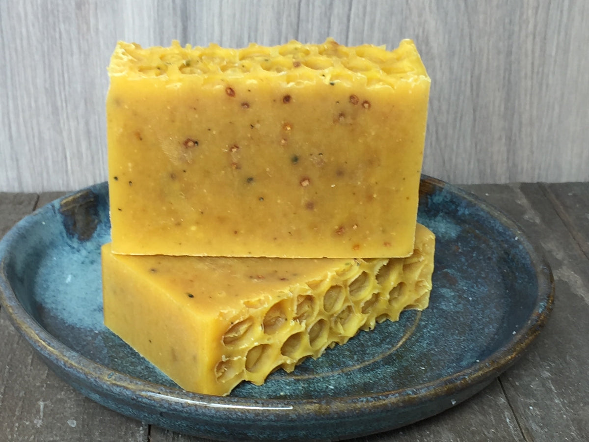 Honey soap bars