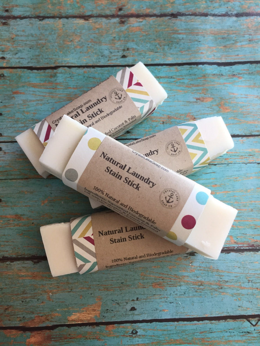 Lemon Eucalyptus Laundry Stain Stick | Natural Coconut Soap