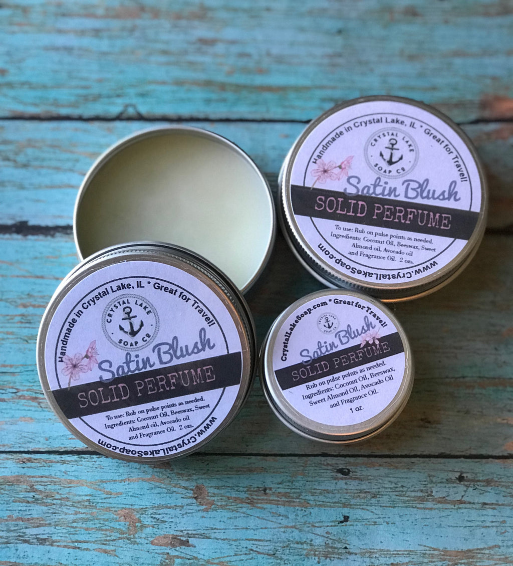 Solid Perfume Tin | Travel-Friendly Natural Perfume