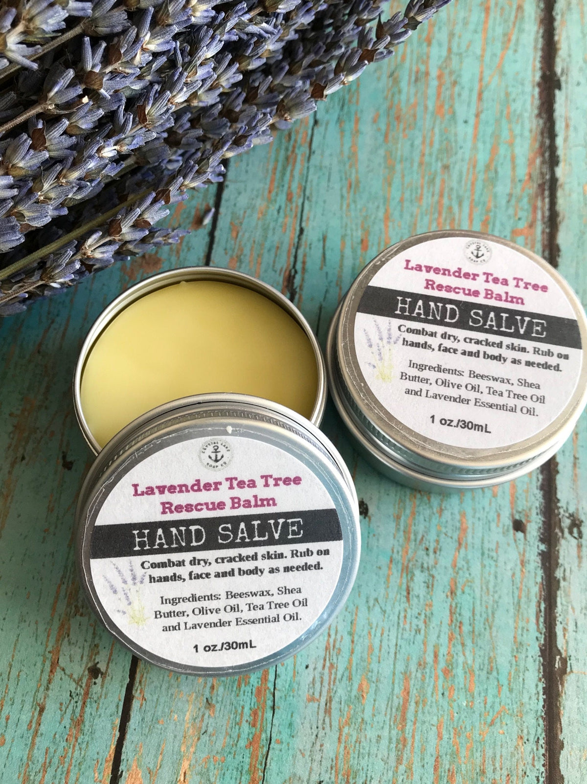 Organic hand salve