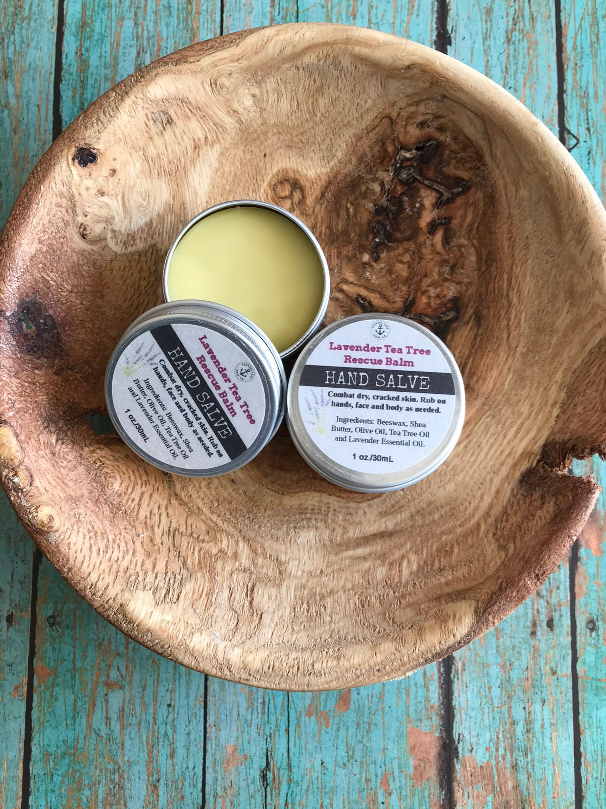 Organic Hand Salve | Lavender Tea Tree or Lavender Calendula