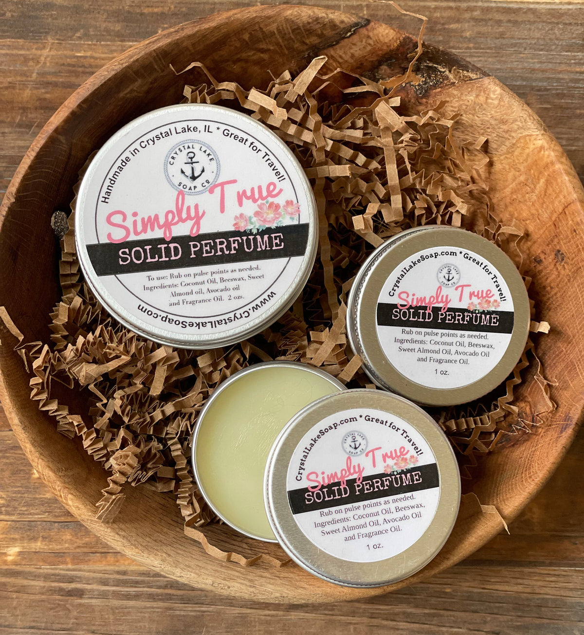 Solid Perfume Tin | Travel-Friendly Natural Perfume