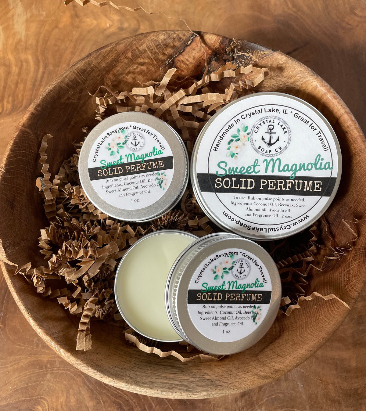 Solid Perfume Tin | Travel-Friendly Natural Perfume