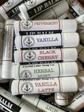 Natural lip balm tubes