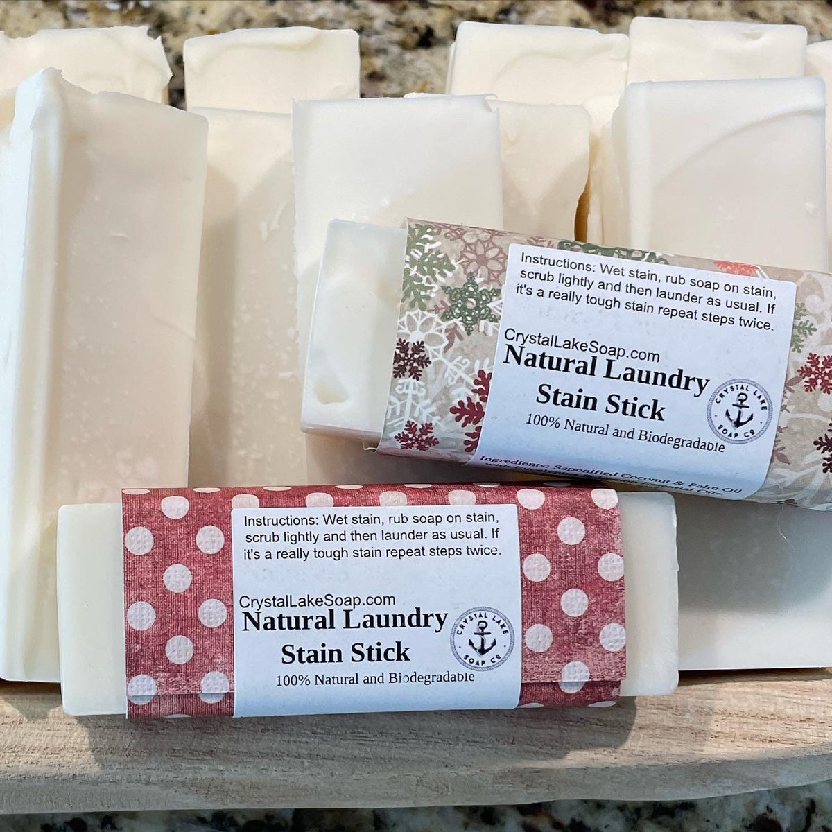 Lemon eucalyptus laundry stain stick