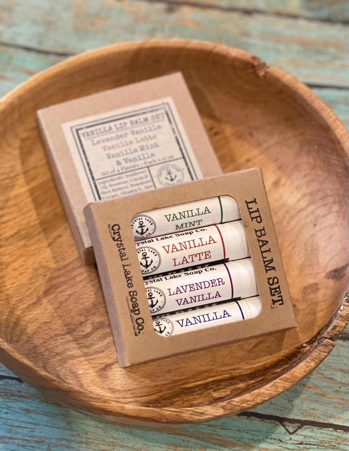 Vanilla Lovers lip balm box