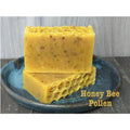 Honey and bee pollen handmade soap