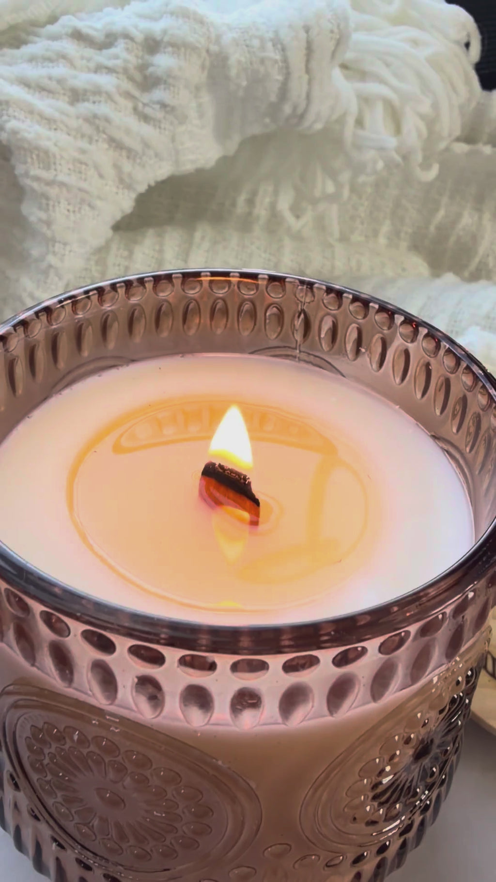 Pumpkin Praline candle video